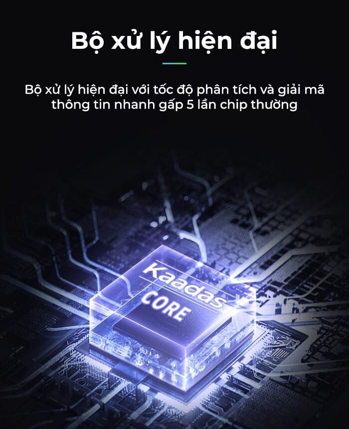 Bộ xử lý hiện đại trên Kaadas M5