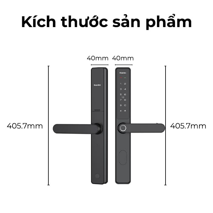 Kích thước SP Kaadas S10-5W