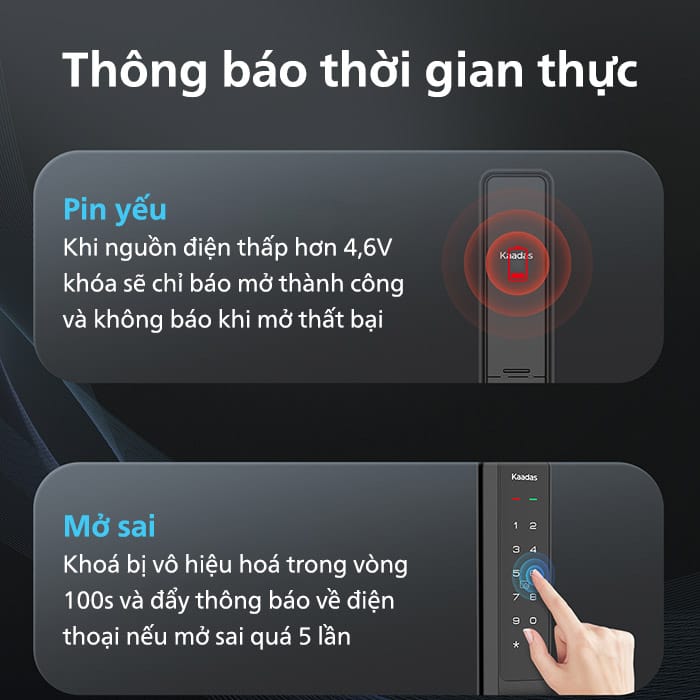 Gửi thông báo cho gia chủ theo thời gian thực