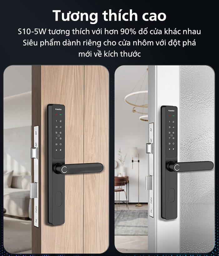 Khả năng tương thích cao của Kaadas S10-5W