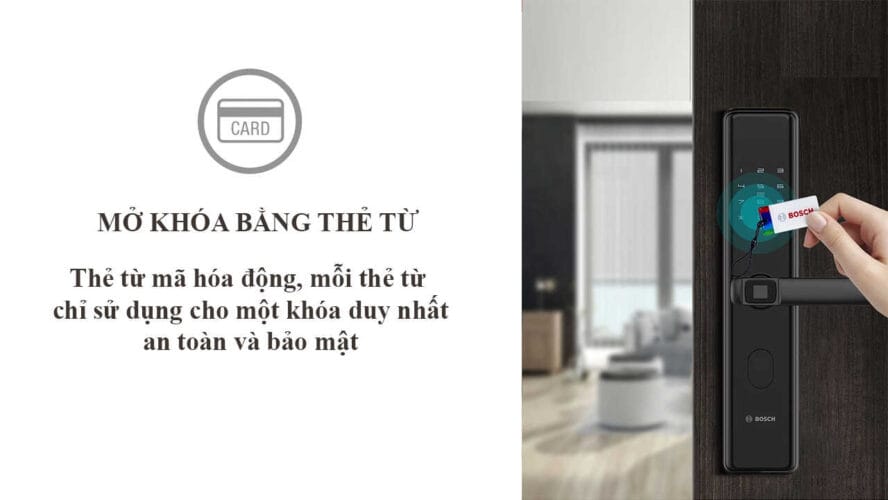 Nguyên lý hoạt động của khóa cửa thẻ từ