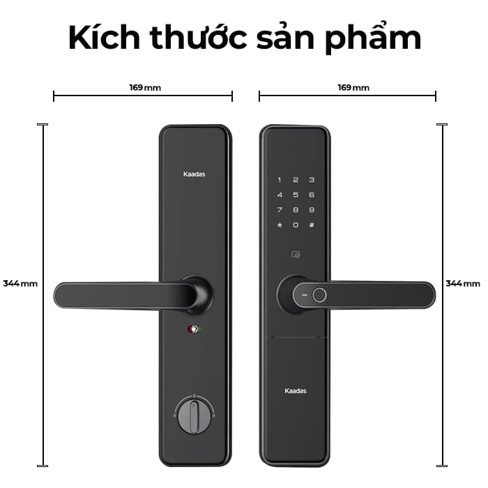 Kích thước SP Kaadas S500-C